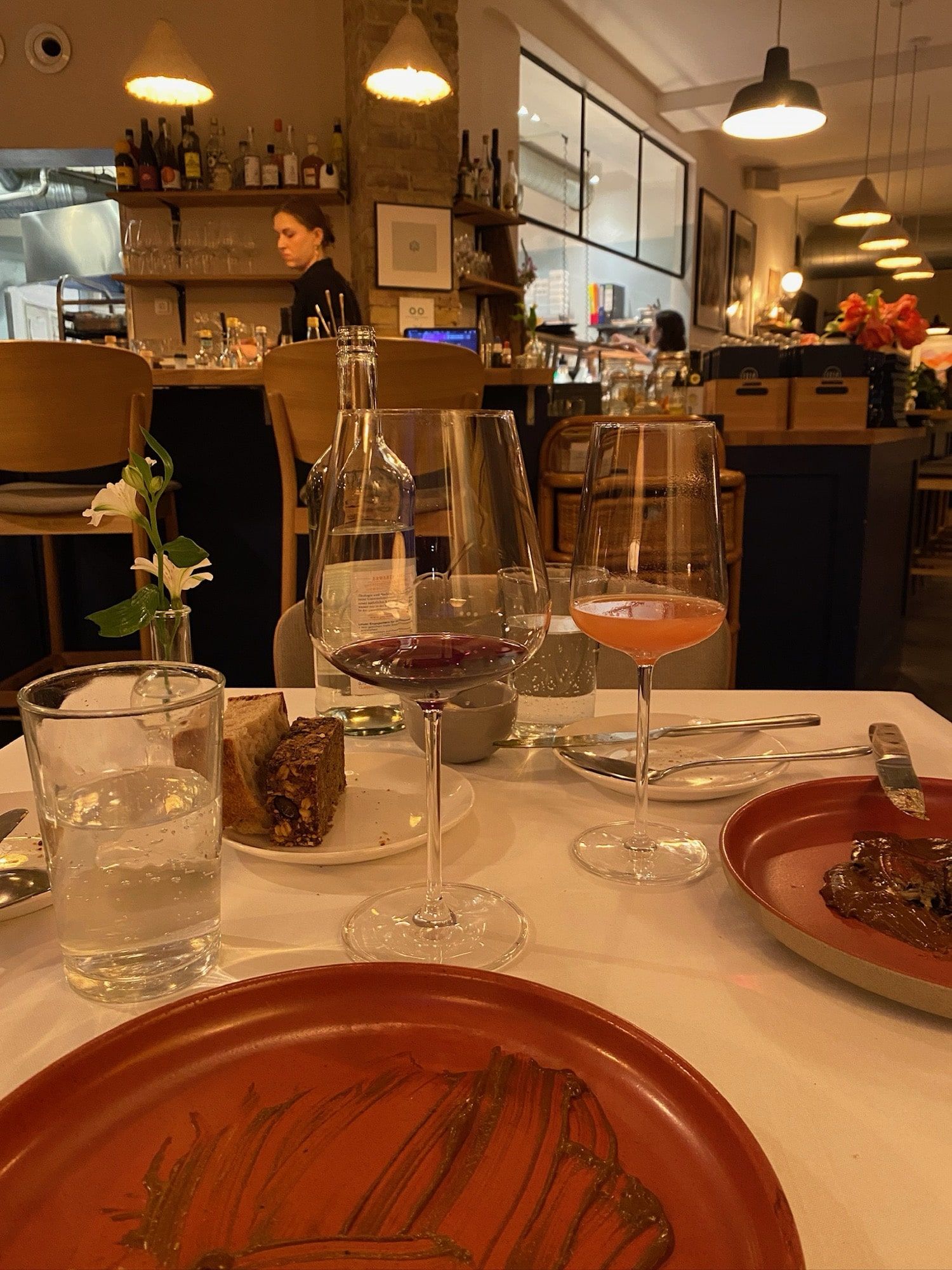 Having good food at FREA